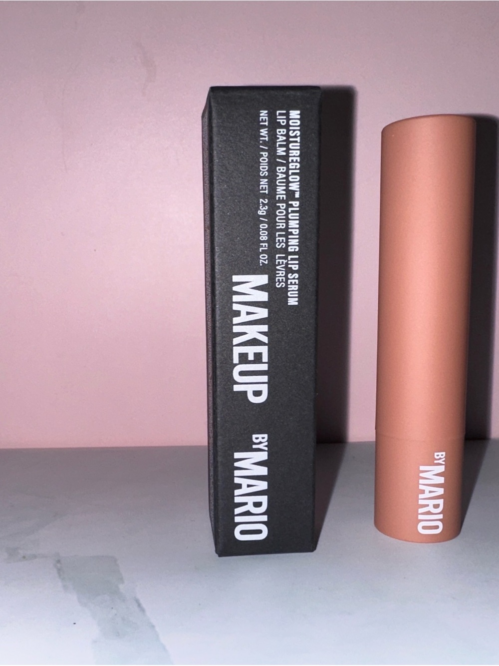 Makeup By Mario Plumping Lip Balm in nude glow